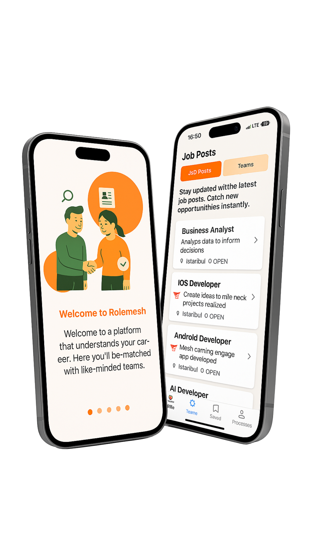 Rolemesh mobile preview